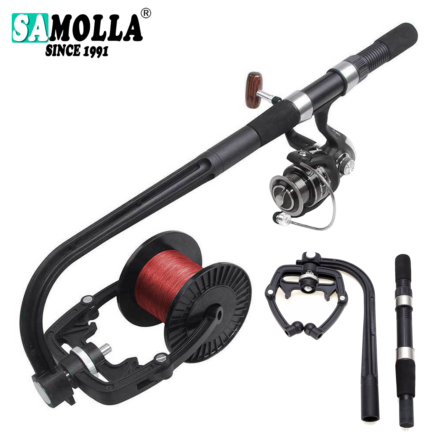 İplik Baitcasting hattı sarıcı - Fly Reel incelemesi ve fiyatı