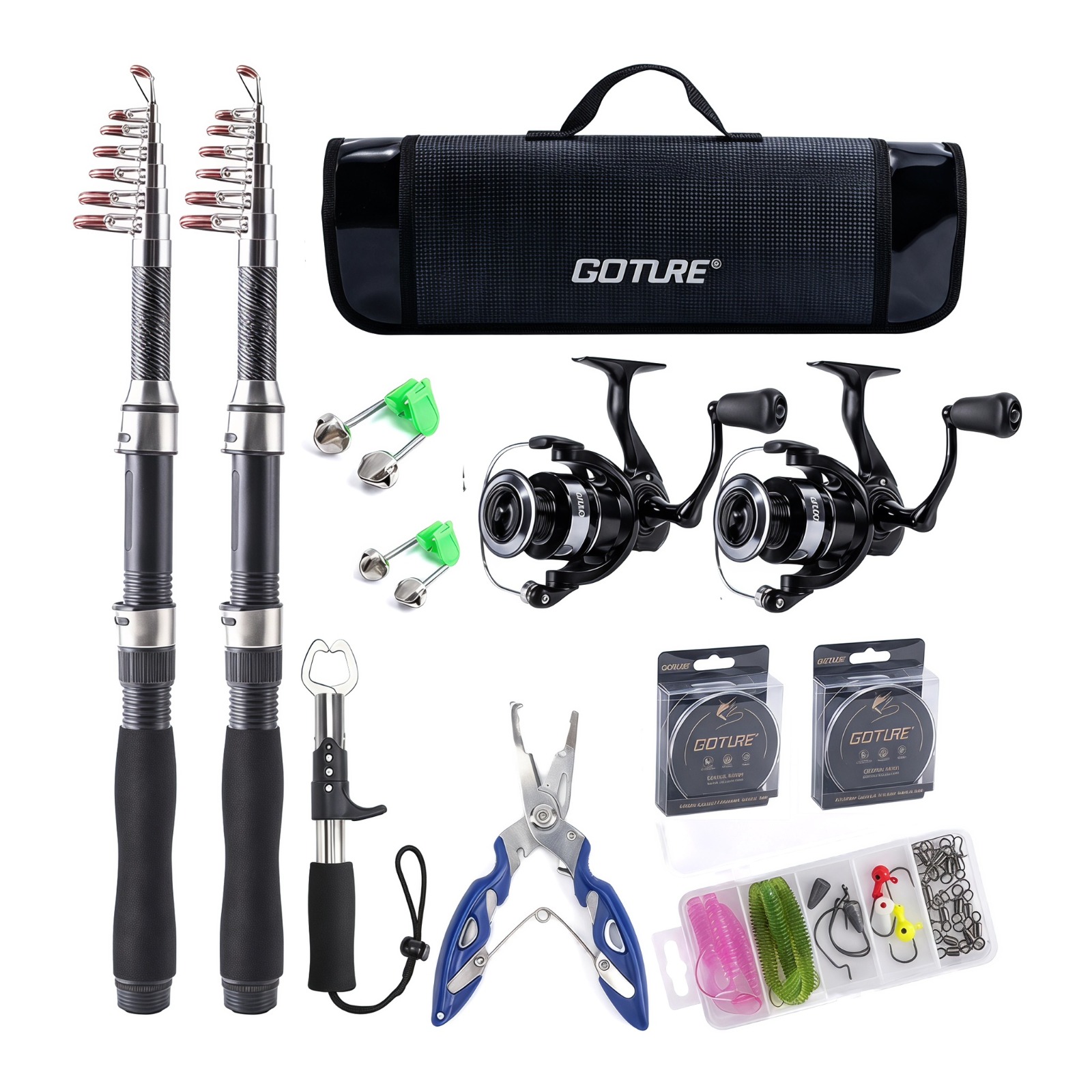 Goture Karbon Teleskopik İplik - Reel Bag incelemesi ve fiyatı
